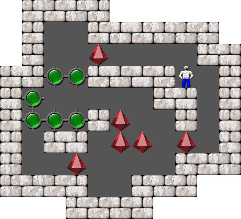 Sokoban David W. Skinner Arranged level 10